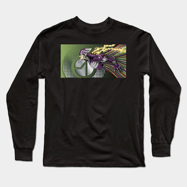 Cyber Long Sleeve T-Shirt by joeydes